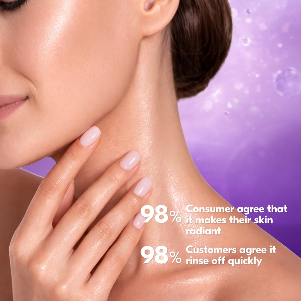 LUX Orchid Obsession Bodywash, 245ml, for Radiant & Bouncy Skin feel, with Niacinamide & Exotic Orchid fragrance, Upto 12Hr Long-Lasting Fragrance