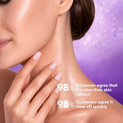LUX Orchid Obsession Bodywash, 245ml, for Radiant & Bouncy Skin feel, with Niacinamide & Exotic Orchid fragrance, Upto 12Hr Long-Lasting Fragrance