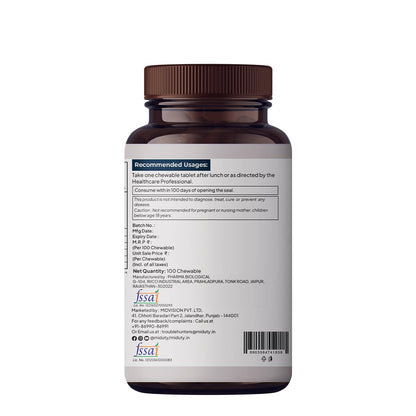 Zephivo Miduty Palak Notes Vitamin B12 Supplement with Methylcobalamin - Folate - Vitamins B6 - Chewable Tablets - 60 Chewables - Vitamin B 12 - Vitamin Tablets for Optimal Health Men & Women