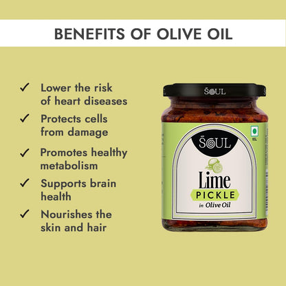 ADF Soul lime pickle | Bursting with spice and tang, crafted in 100% Olive Oil | 275g