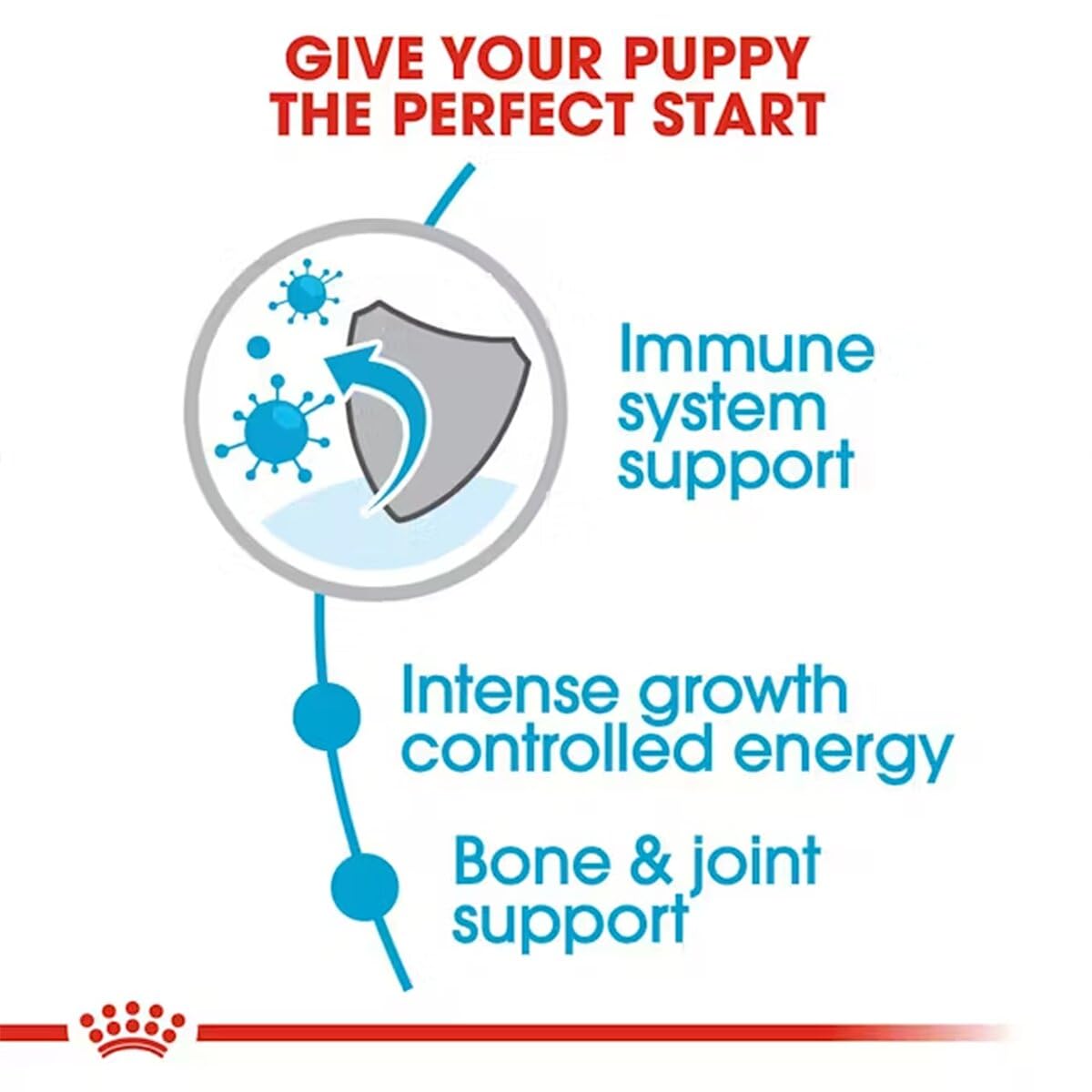 Royal Canin Giant Puppy Food, Dry Food, Supports Immune System, Bone & Joint Health, Promotes Growth controlled Energy, 1 Kg