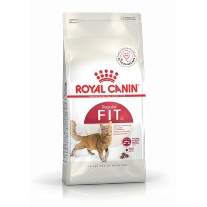 Royal Canin Fit 32 Regular Adult Cat Dry Food, 1 kg | Provides Balanced Nutrition While Helping Maintain A Healthy Weight