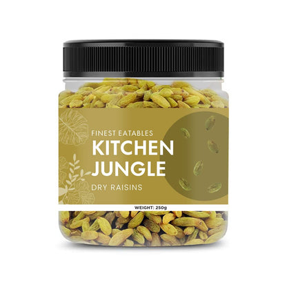 Kitchen Jungle (Raisins Kishmish) 250gm Jar
