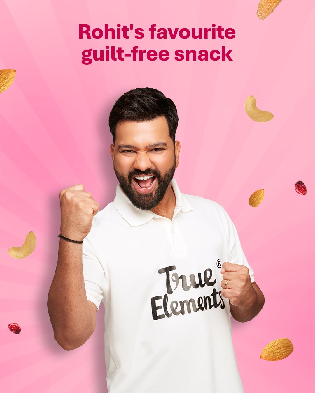 True Elements Panchmeva 1.2kg - Fasting Special Trail Mix | Premium Dry Fruits | 5 Nuts - Almonds, Cashews, Dates, Raisins, Black Currant | Dry Fruits Mix | Healthy Snacks