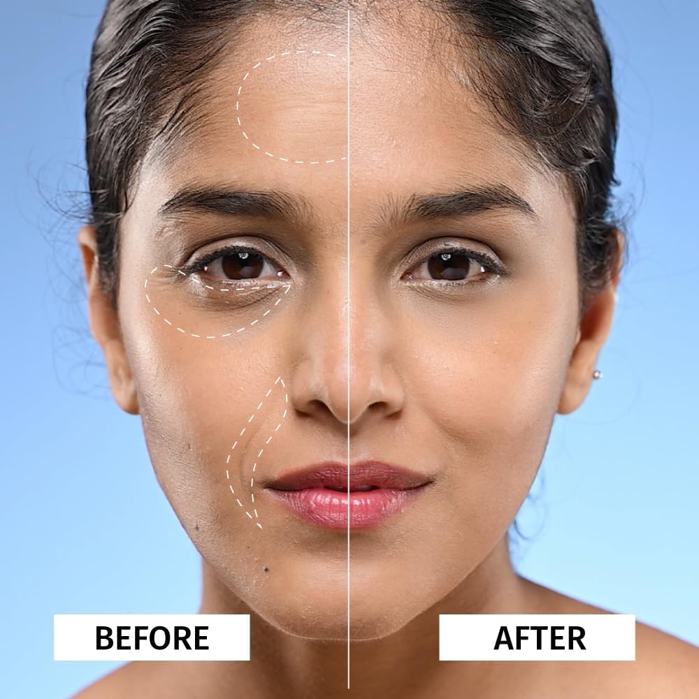 Vilvah Better Ageing Face Serum | Bakuchiol & Blue Pea Extract | Helps Reduce Fine Lines & Wrinkles | Firms, Hydrates & Strengthens Skin Barrier | Beginner-Friendly & Pregnancy-Safe | 20ml