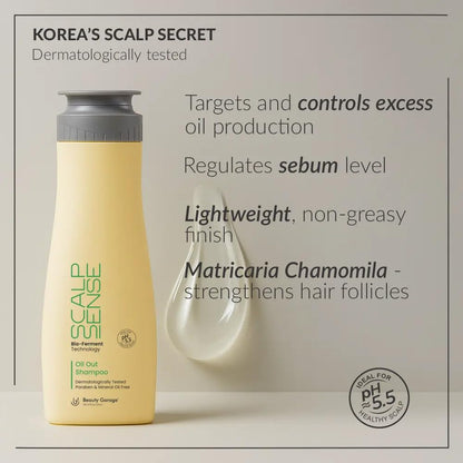 Beauty Garage ScalpSense Oil Out Shampoo 200ml