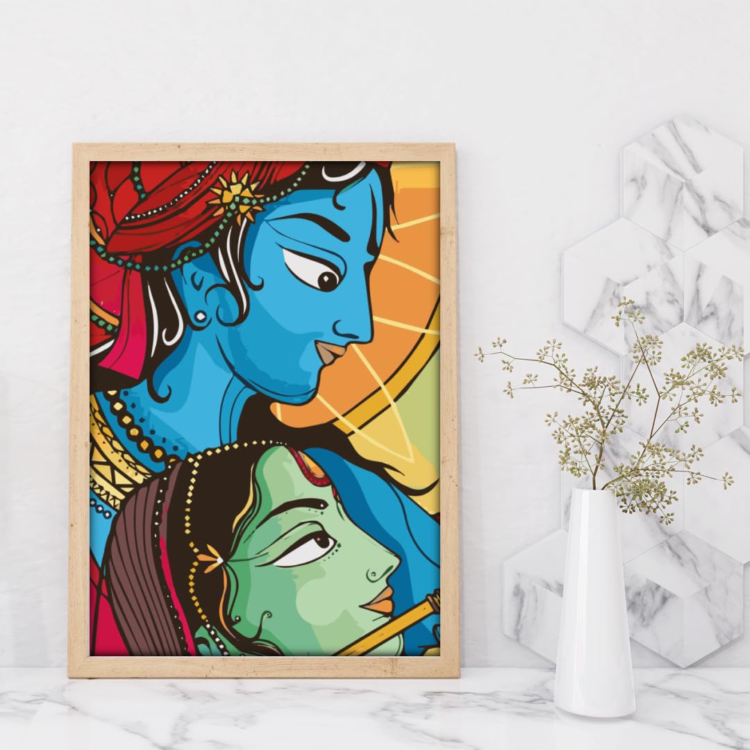 framed wall painting for wall decoration/wall framed for home decor/office decor (theme - minimal) ''single frame'' set of 1 (10x13 inches) (10x13 inches, ART 75.4)