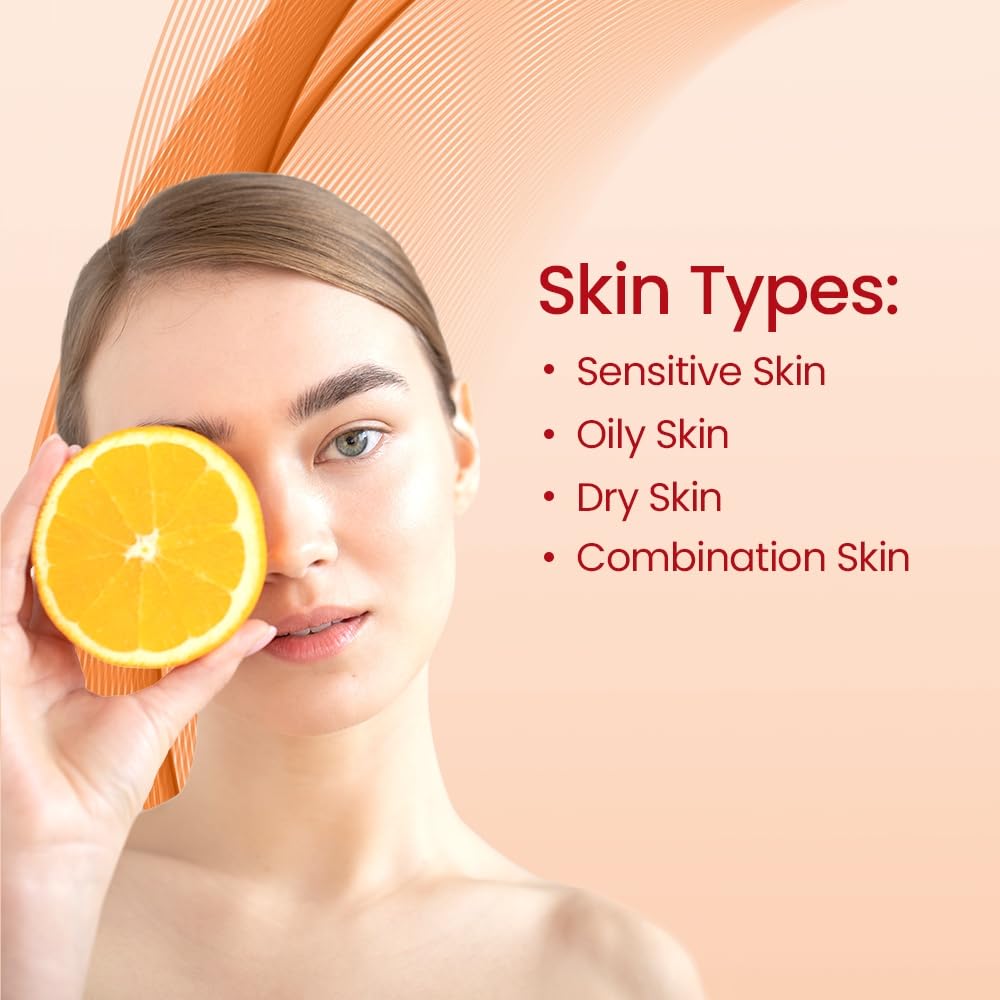 RENEWDERM Vit C Face wash With Vitamin C, Jojoba Spheres for Radiant Glow, Healthy and Youthful Skin I Fights against free radicals I Daily Purifying skin brightening face wash I 100ml