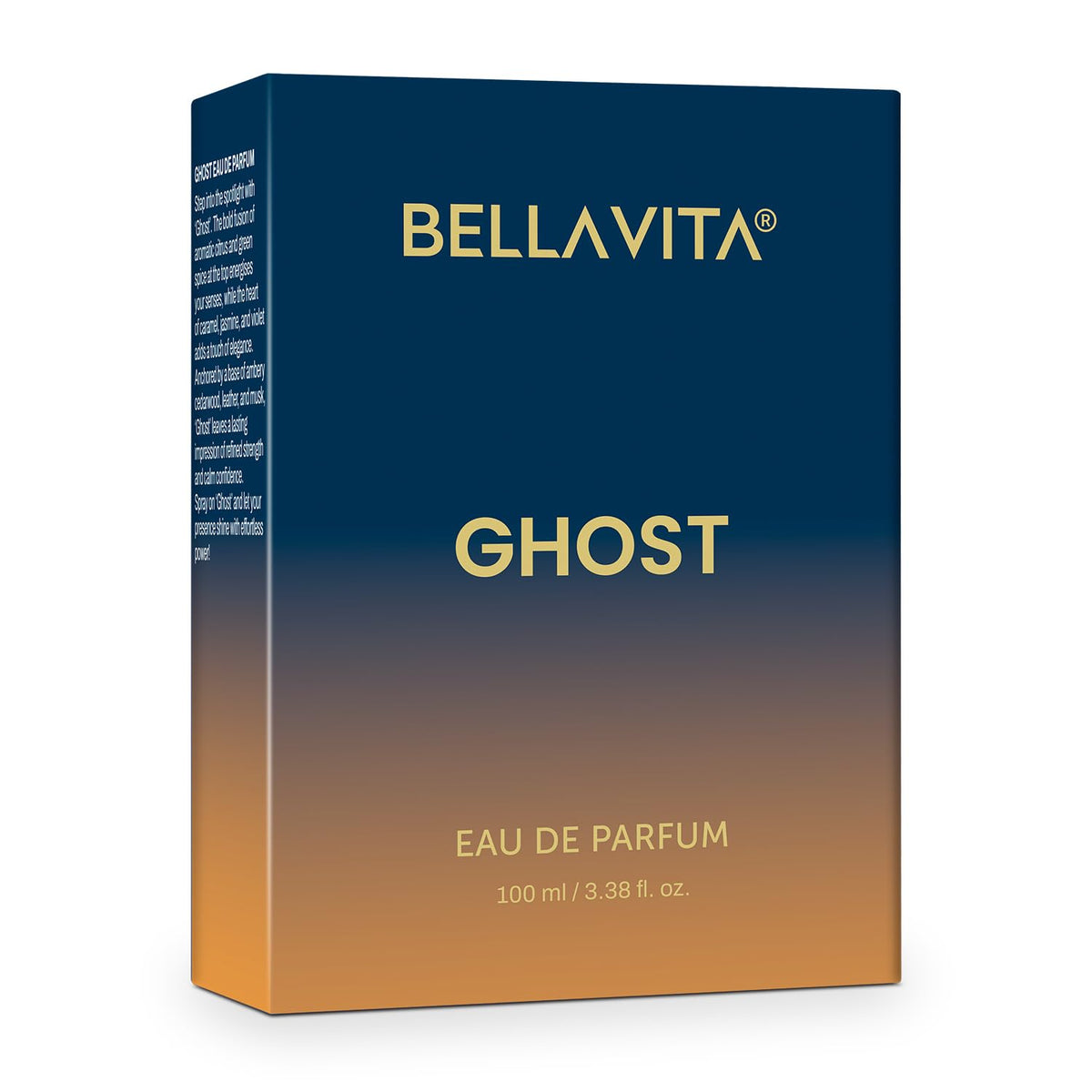 Bellavita Ghost Eau de Parfum packaging on a white background