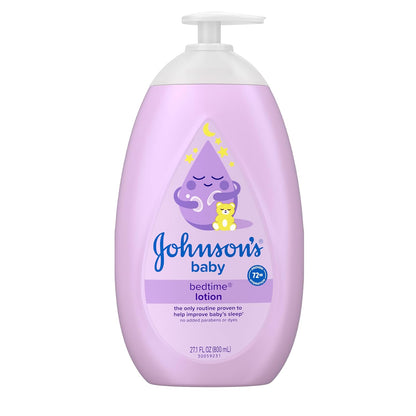 Johnson's Baby Bedtime Lotion With Naturalcalm Essences, 27.1 Fl. Oz