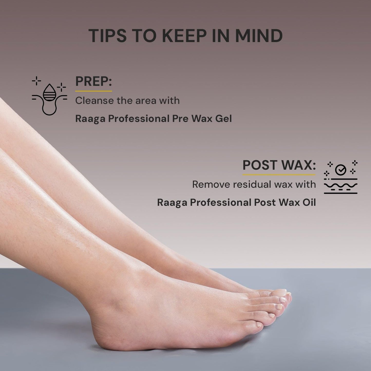 Raaga Professional Liposoluble Body Wax | Dark Chocolate (Contains Imported Ingredient) | Dermatologically Tested, Colophony Free | For All Skin Types (800 ml)