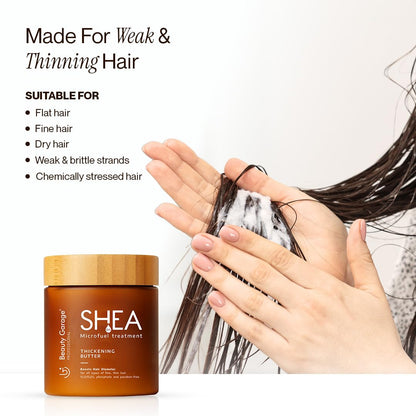 Beauty Garage Shea Microfuel Thickening Butter Hair Mask 250ml
