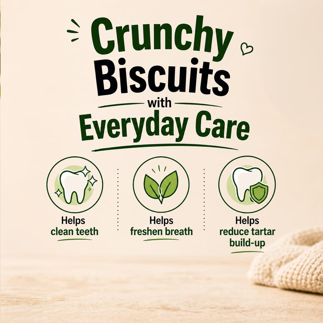Purepet Dog Treats Biscuits for All Life Stages 800g Pack | 100% Vegetable Flavour | Active Behaviour | Oral Health | Training and Behaviour | Healthy Immune System