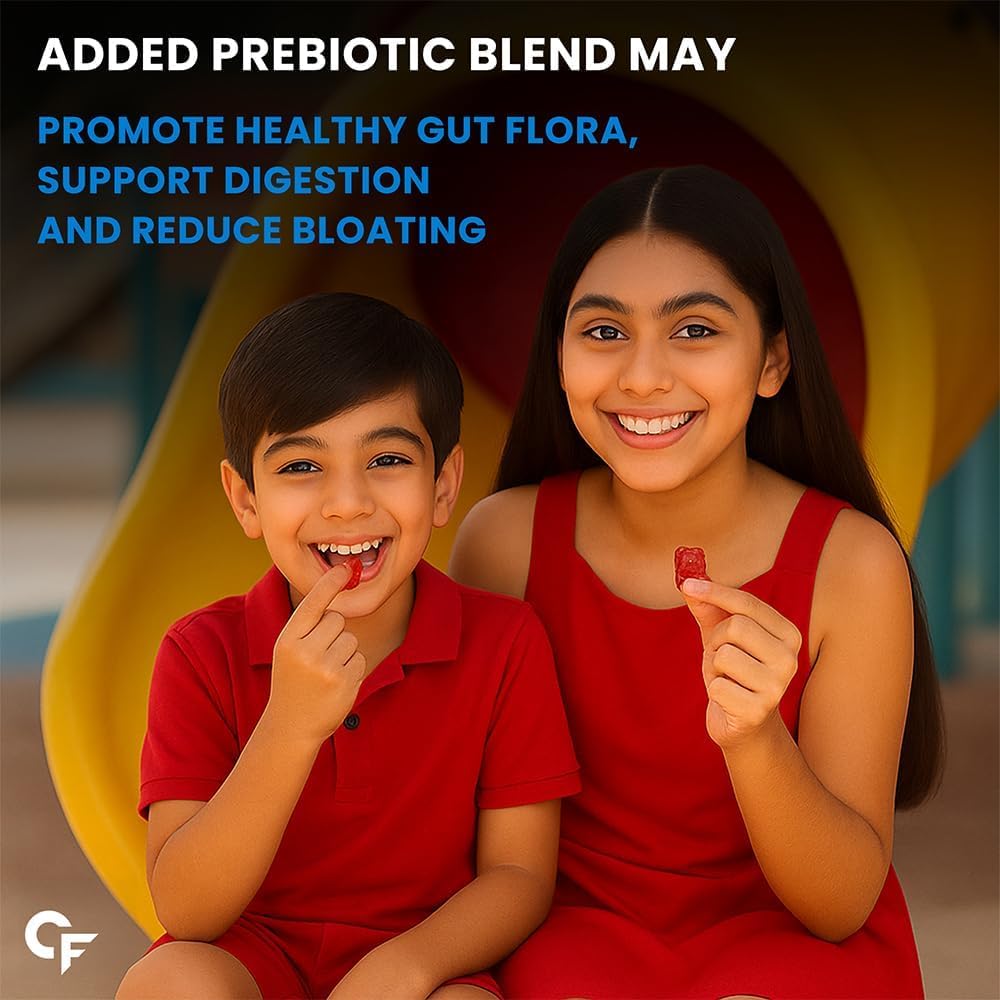 Carbamide Forte Multivitamin For Kids | Multivitamin Gummies For Kids | Multivitamin Gummies For Immunity | Vitamin Gummies For Immunity With No Added Sugar | 90 Gummy Bears