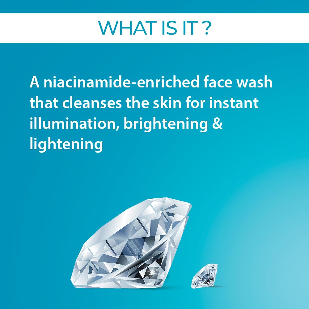 NEOLAYR Pro Enlite Skin Illuminating Face Wash | Exfoliating Face Wash | Illuminates & Brightens | Get Even Toned Skin Complexion | Reduces Discoloration | 100 ML