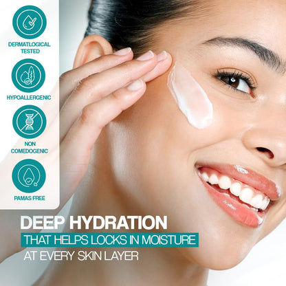 VENUSIA Dr. Reddy's Max Cream | Dermatologist Rec. for Dry to Very Dry Skin | Clinically Proven 24 hrs Moisturization | Paraben Free | Face & Body | Cocoa, Mango & Aloe Butter | 75g