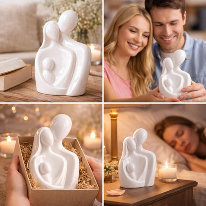 CraftVatika Family Showpiece Home Decor Items for Living Room, Bed Room, Decoration for Center Table, Wall Shelf, Desk Decor for Home Office, Housewarming Gifts, Baby Shower Gifts