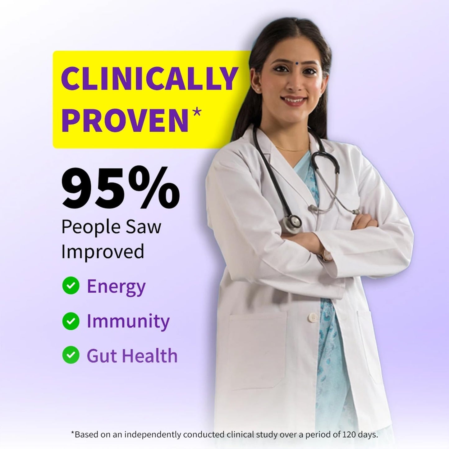 Good Monk Clinically Proven Multivitamin Mix for Kids, Men & Women | For Energy, Immunity, Gut Health | With Probiotics, Fibre, Vit B12, C, D, Iron, Zinc | Add To Food - No Taste Change | 30 Sachets