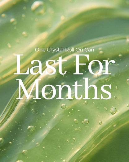 Phitku Crystal Roll On with Aloe Vera | Natural Alum | Brightens Dark Underarms, Kills Bacteria | Fragrance-Free & Alcohol Free | Men & Women | 100g