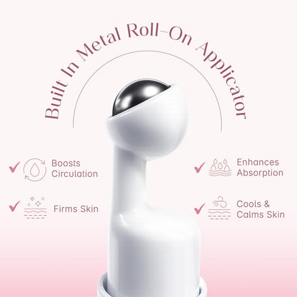 Seoulskin under eye cream | dark circles removal for women and men | Under Eye Gel to Reduce Dark Circles, Puffiness & Wrinkles With Built-in Cooling Massage Roll-On Applicator | 5% Niacinamide, 2% Alpha Arbutin | 15 ml