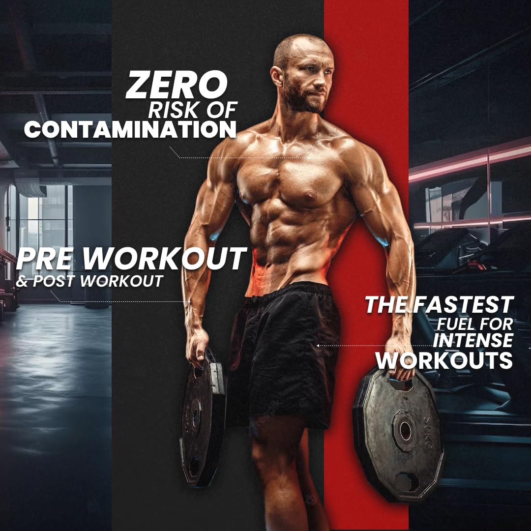 Mypro Sport Nutrition Carb Powder Supplement | 2X Faster Muscle Fuel | Pre Workout & Post Workout | Carbohydrate Powder for Recovery, Endurance, Gain Muscle Mass Chocolate Flavour (1000 Gm- 2.2LBS)