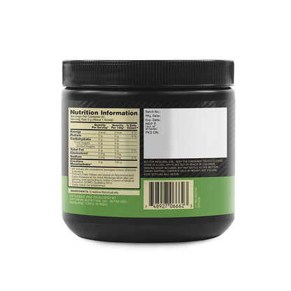 Optimum Nutrition (ON) Micronized Creatine Powder - 250 Gram, 83 Serves, 3g of 100% Creatine Monohydrate per serve, Supports Athletic Performance & Power, Unflavored.