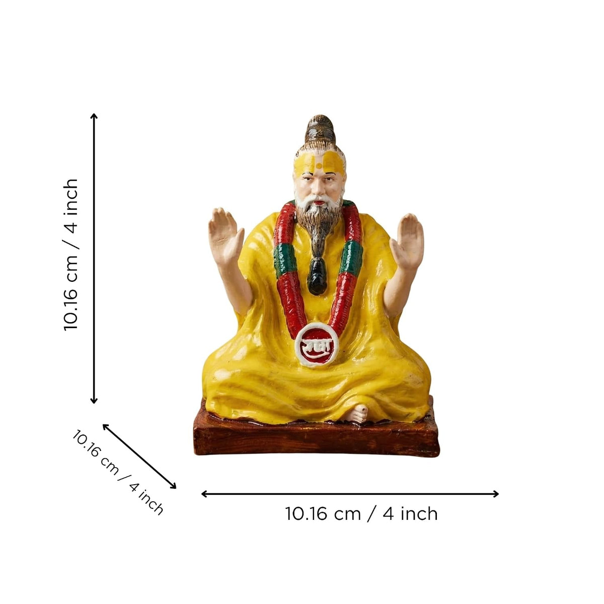 Premanand Maharaj Ji Idol Showpiece for Home Decor Living Room Bedroom Office Pooja Room | Gift for Diwali Housewarming Birthday