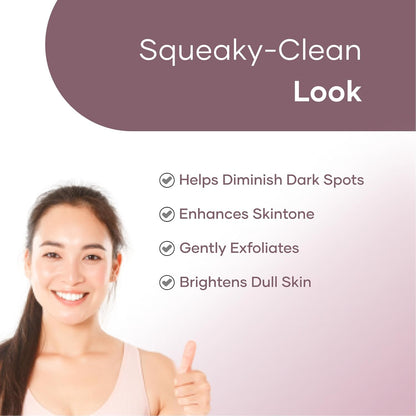 Saturn by GHC Shower Combo for Foaming Face Wash& Body wash With Built-In Face Brush for Hydrates Skin, Acne, Oil Control, Deep Cleansing, Nourishing & Moisturizing120 ml