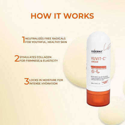 YUDERMA Yuvit C Moisturizing Anti-Ageing Cream, 40 Ml