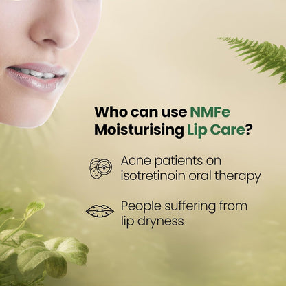 NMFe Moisturising Lip Care 10 Gm | SPF 40+| For Dry And Chapped Lips |Lip balm | Aloe Vera & Vitamin E | Protects lips from dryness & sun damage | Dermatologically Tested