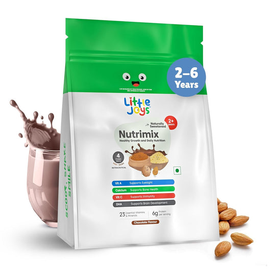 Little Joys Nutrimix Nutrition Powder Refill Pouch 350g | 2-6 Years | Chocolate Flavour