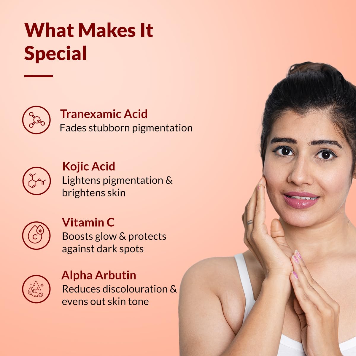 Fixderma Tranexamic Acid + 2% Kojic Acid + 1% Arbutin SKARFIX -TX Face Cream | Pigmentation Removal Cream | Kojic Acid Cream | Uneven Skin Tone - 30 gm