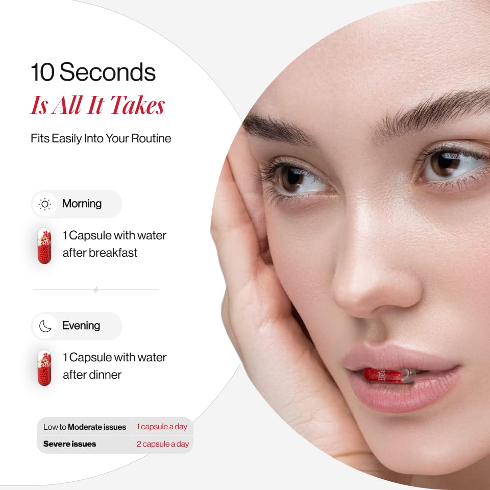 Beautywise Dual Action Skin Brilliance 4X Liposomal Glutathione With Nac|Dual Action 30 Capsules|L-Lysine,Grape Seed & Vitamin C |For Skin Brightening & Glow|(Pack of 1)