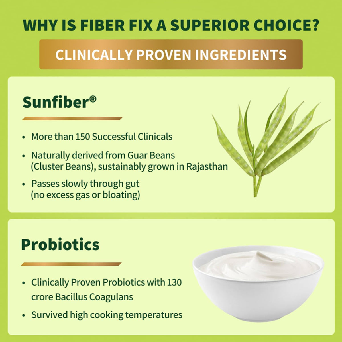 Good Monk Fiber Fix | Constipation, Bloating & Gas Relief | Prebiotic Soluble Fibre Supplement Powder + Probiotic | Isabgol Replacer | 20 Servings | Tasteless, No Grit Or Aftertaste