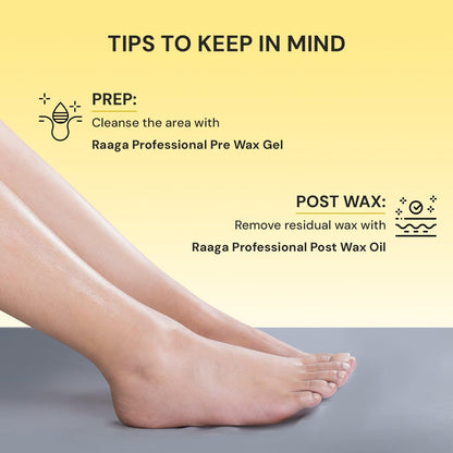 Raaga Professional Liposoluble Metallic Wax, Gold, 800 ml