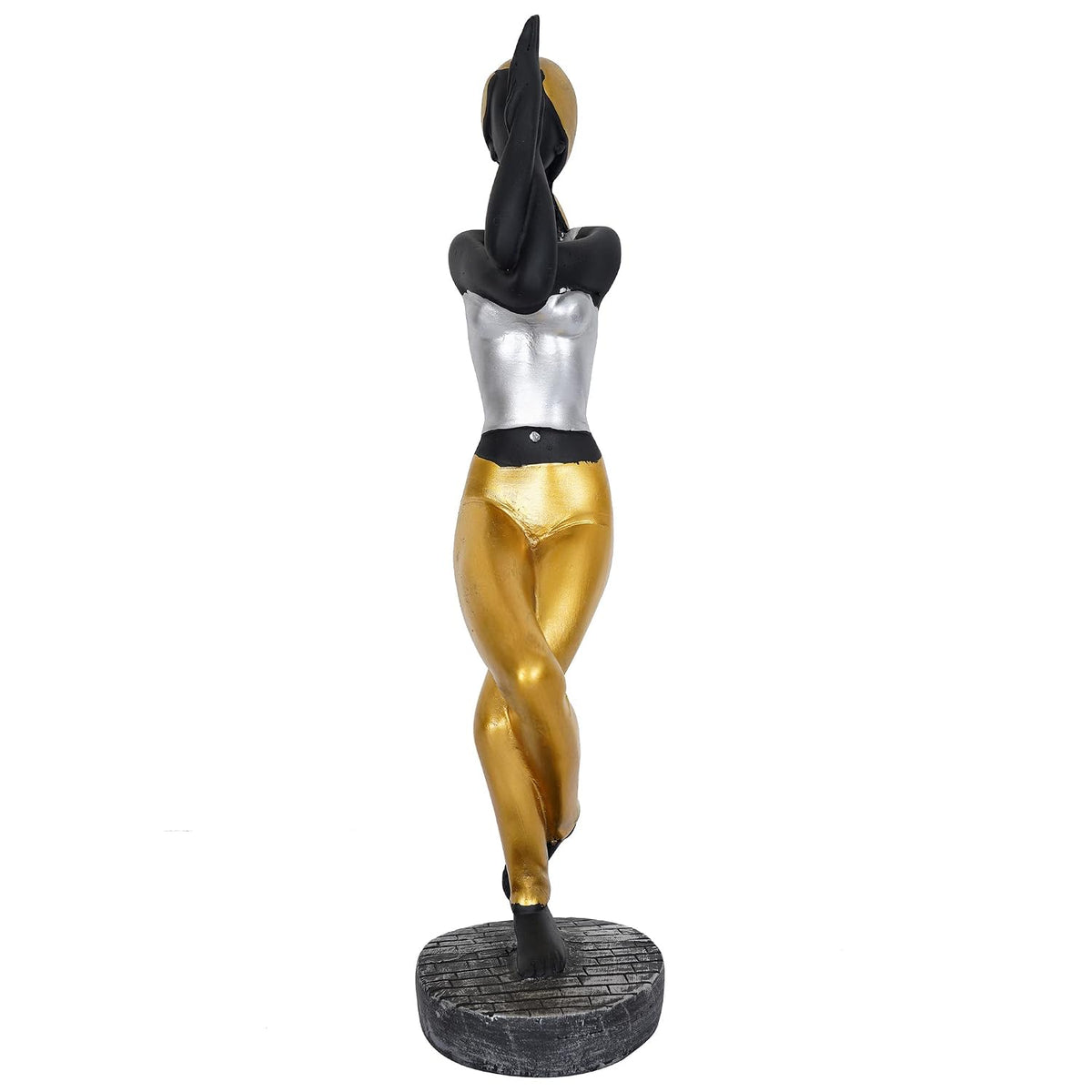 Resin Fantasy Yoga Lady Home & Office Decor Showpiece (Y2900), Multicolour