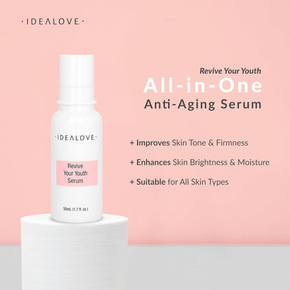 Idealove, Revive Your Youth Serum, Trial Size, 0.85 fl oz (25 ml)