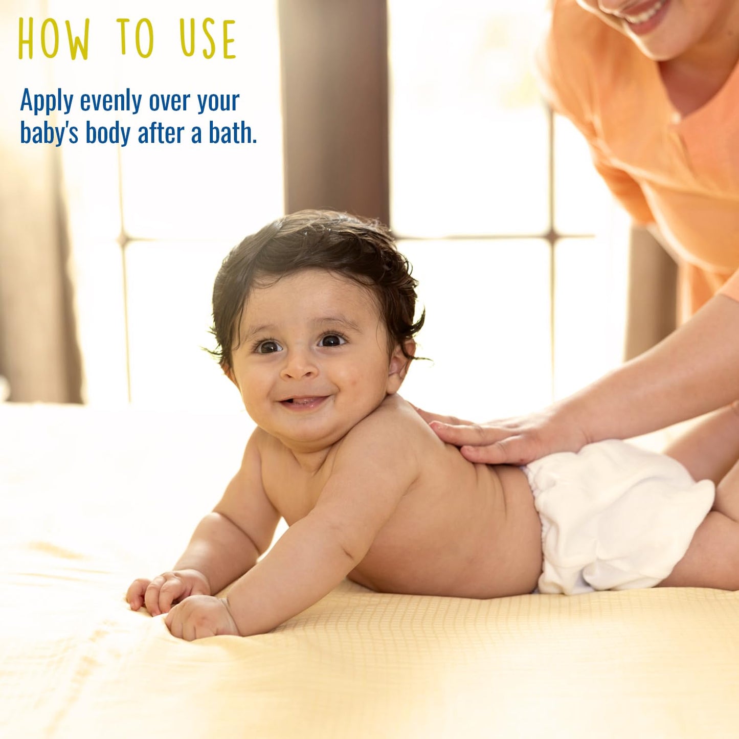 Parachute Advansed Baby Lotion for New Born Babies|Doctor Certified|Virgin Coconut Oil & Coconut Milk|Ph 5.5|24 Hour Moisturization|200Ml, Blue