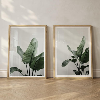 Set of 2 wall art paintings for living room & wall painting for bedroom wall decor - (10x13 Inch framed poster, Paintings for home decor)