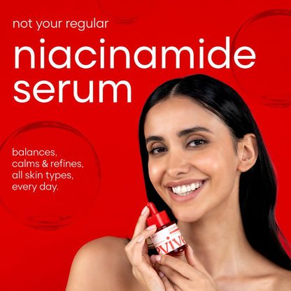 Revive Face Serum | 12% Niacinamide, Azelaic Acid & Ceramides | Refine Pore, Clear & Smooth Skin Tone | For Oily, Sensitive & Dry Skin | Men & Women | Clinically Patented Actives | 30 Ml
