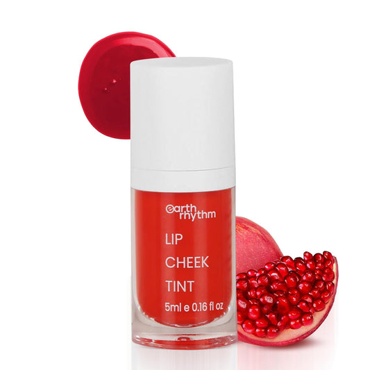 Earth Rhythm Lip & Cheek Tint – 10 Hour Wear, 100% Plant-Based Pigments, No Silicones, No Mineral Oil - Cherry