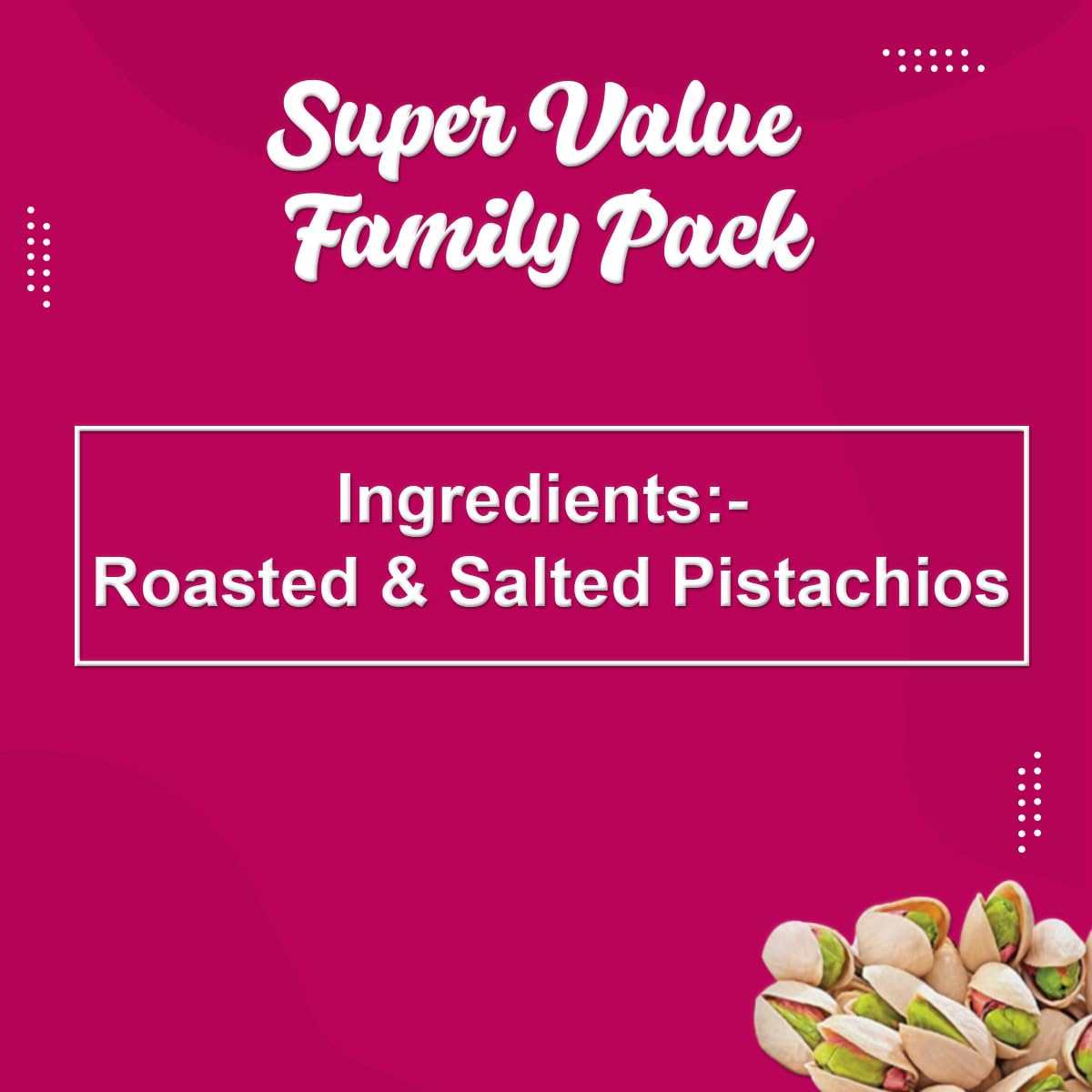 YUM YUM Pistachios Roasted & Salted, Pista, 1kg Jar, Rich In Protein, Phosphorus, & Dietary Fibre, Premium Nuts & Dry Fruits, Crunchy & Delicious Healthy Snack