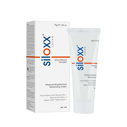 Siloxx Advanced Brightening & Moisturizing Cream with Active Mineral & Hydration Complex | Dark Spot Reduction & Deep Skin Nourishment | 75g
