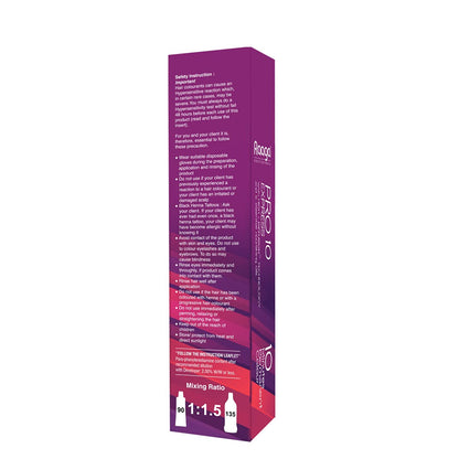 Raaga Professional Pro10 Hair Color, Light Brown Mahogany Reflect (Shade 5.5), 90g – Ammonia-Free, Rich Color, Long-Lasting Shine