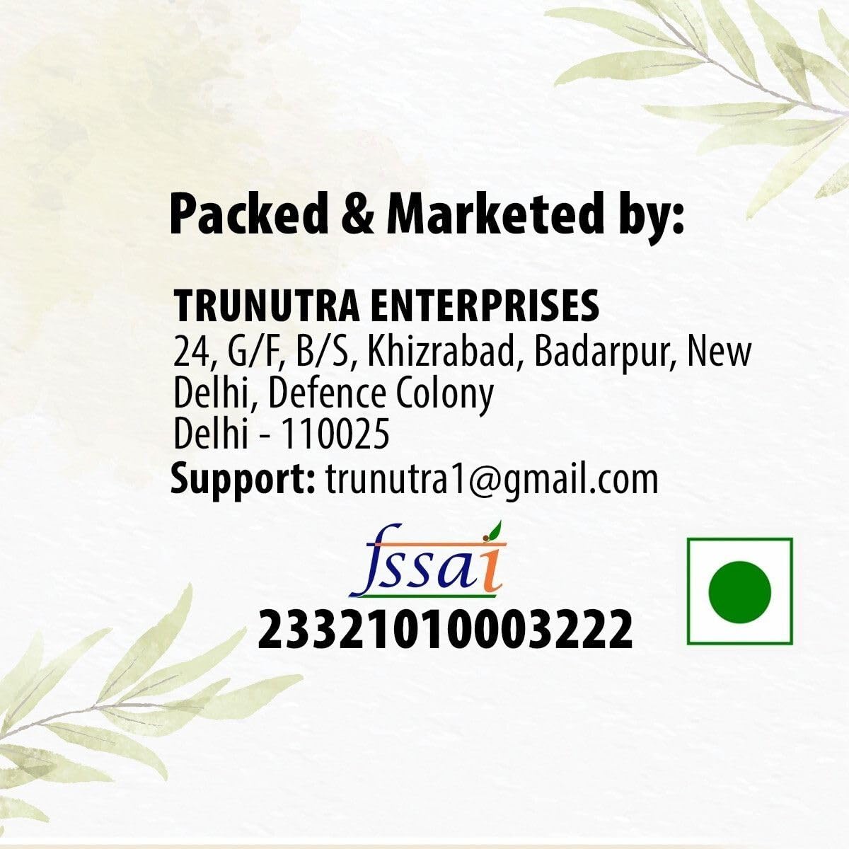 TruNutra Chia Seeds 200g | Omega-3, Fiber & Protein Rich Superfood for Eating | Supports Digestion, Weight Management, Bone Strength & Energy | Vegan | Non-GMO
