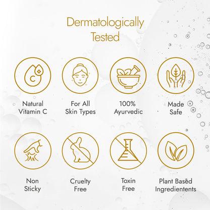 Kapiva Kumkumadi Glow Serum (30Ml) | For Brighter & Glowing Skin | Helps Reduce Dark Spots & Pigmentation