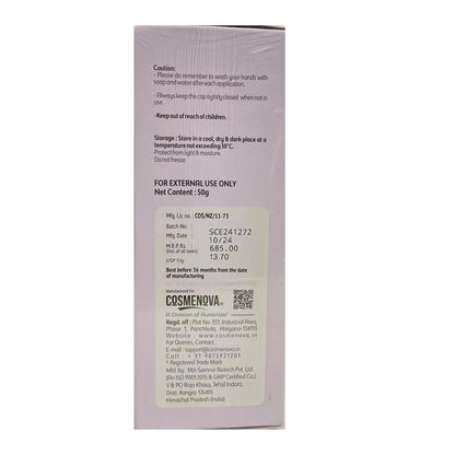 Dermashoap Tecnosoft BFM Face Cream – Strengthens Skin Lipid Barrier, Rebalances Microbiome, Deeply Moisturizes Dry Skin, Reduces Wrinkles And Fine Lines – 50gm