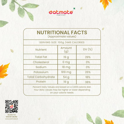 Eatmate Premium Raw Pumpkin Seeds | Gourmet Protein Rich Pepitas | Healthy Vegetarian Super Seeds for Snacking, Salads, Smoothies & Daily Nutrition