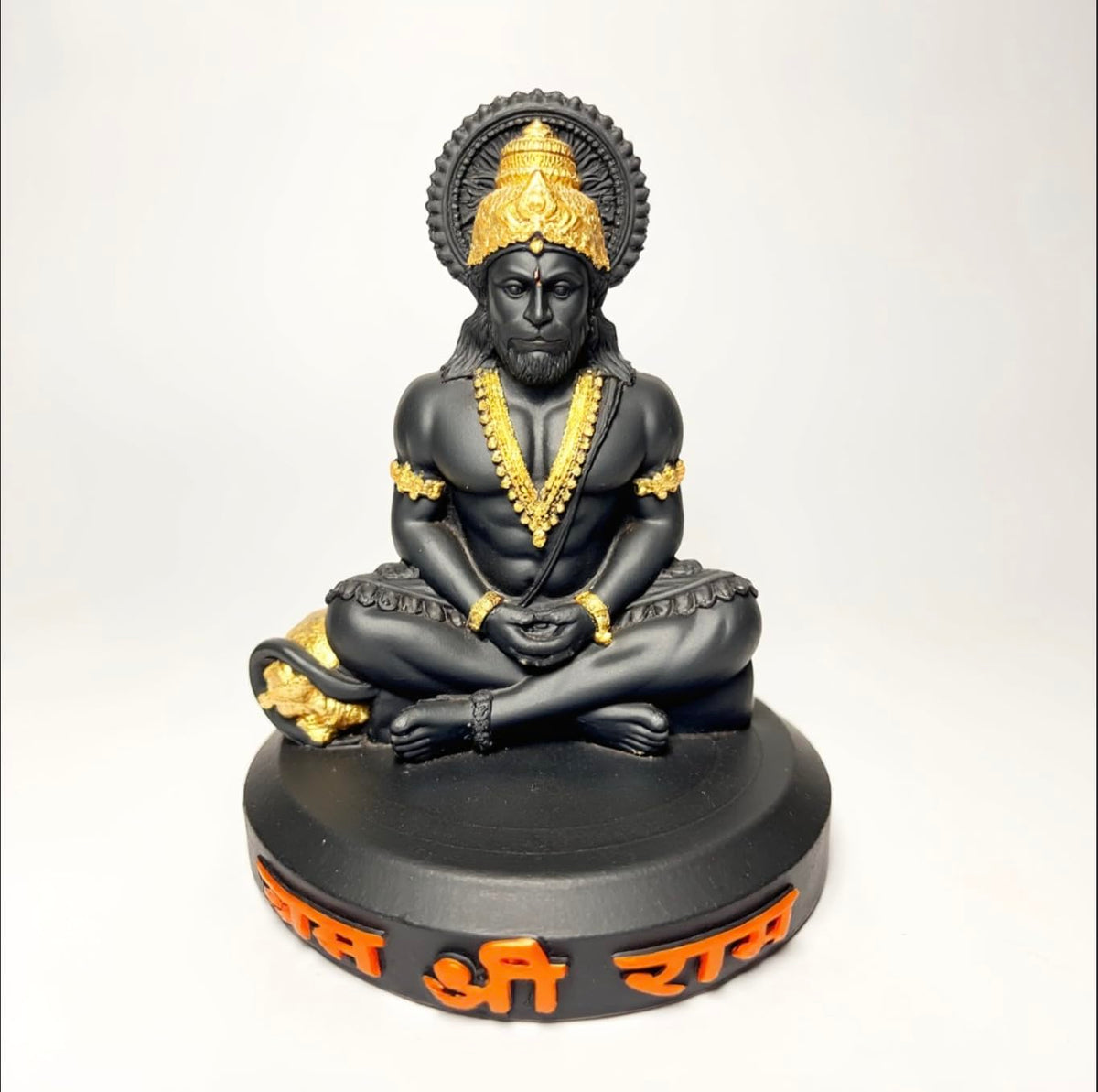 UNOVATE Hanuman Idol for Car Dashboard | Hanuman Murti | Black