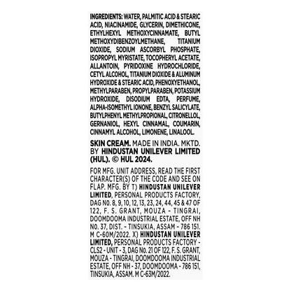 Glow & Lovely Renew Bright Multivitamin Serum in Cream | Vitamins B,C and E | Renews Skin cells |Bright and Healthy Skin | Clinically proven formula is dermatologically tested 110g